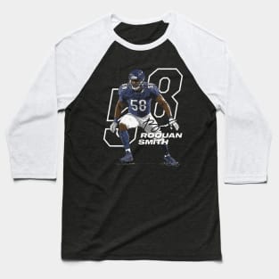 Roquan Smith Chicago Offset Baseball T-Shirt